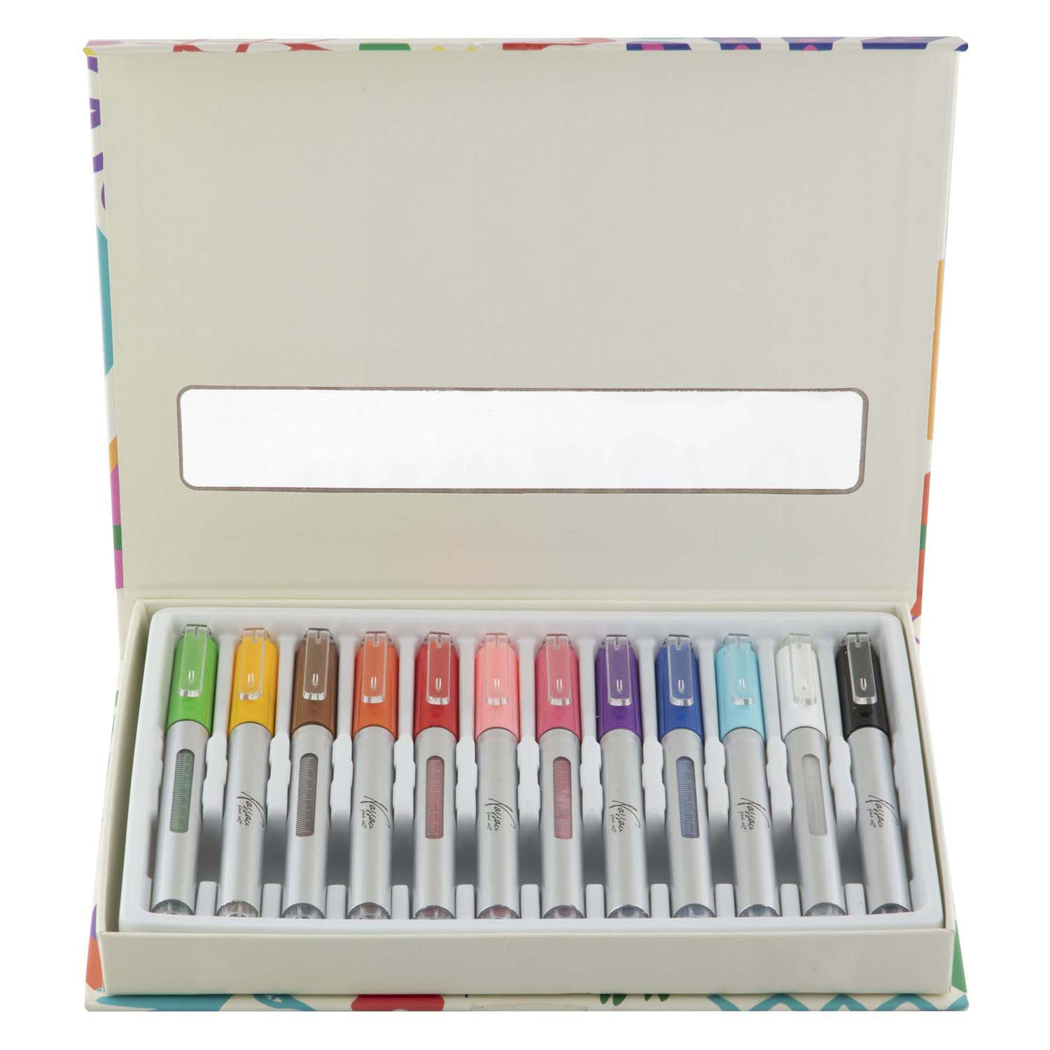 Creative Craft Group - Creative Craft Group Nassau grote acryl verfmarkers - 12 stuks