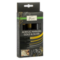 Creative Craft Group - Creative Craft Group Nassau acryl marker set goud & zilver - 5st.