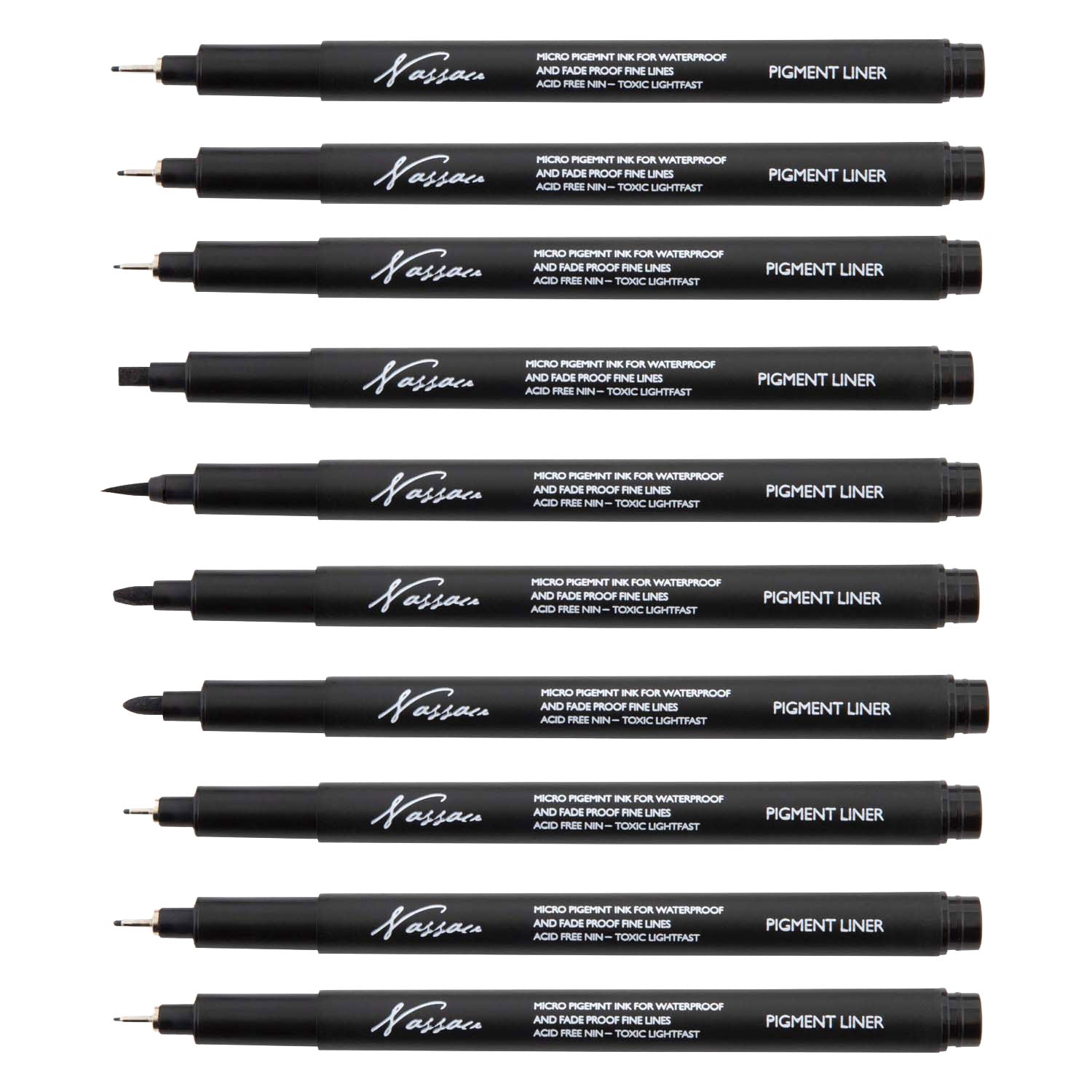Creative Craft Group - Creative Craft Group Nassau fineliners set - 10 stuks