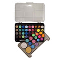 Creative Craft Group - Creative Craft Group Nassau aquarel verfset met palet - 36 kleuren