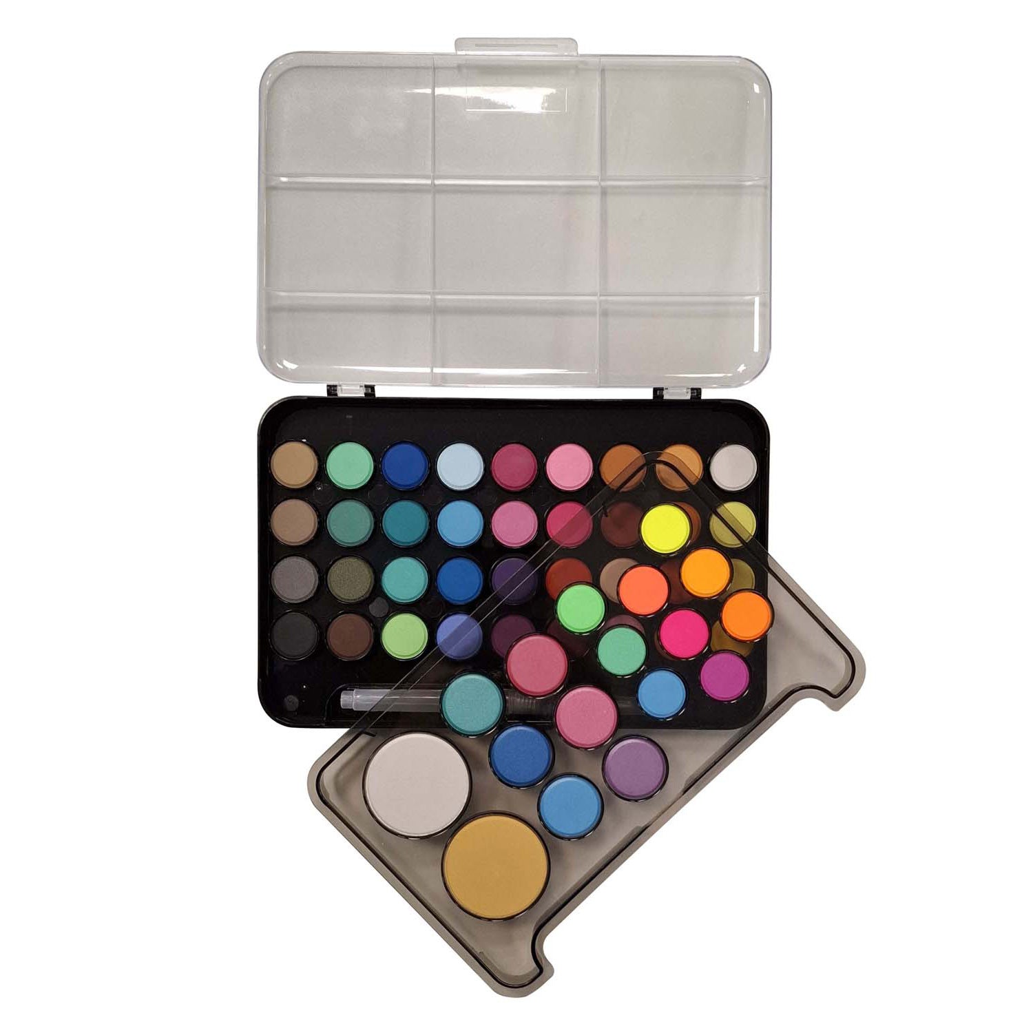 Creative Craft Group - Creative Craft Group Nassau aquarel verfset met palet - 36 kleuren