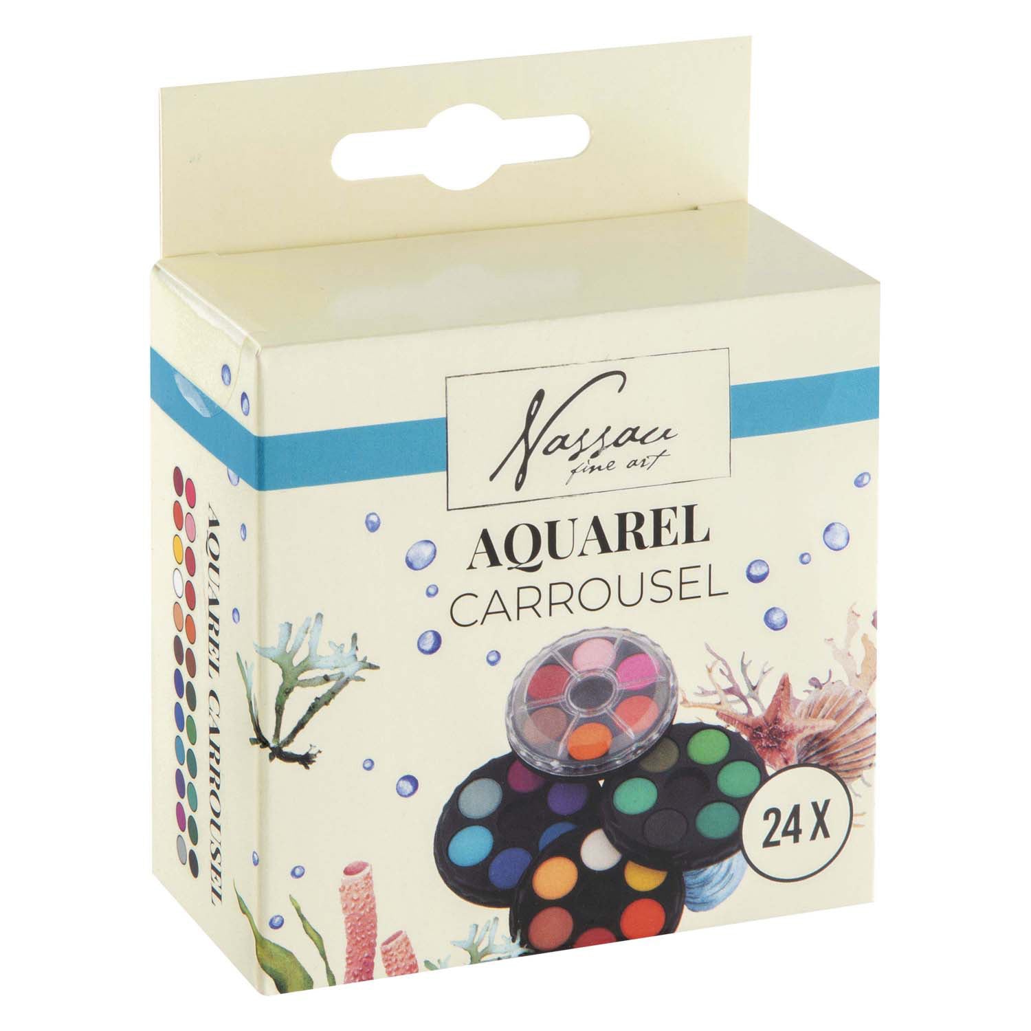 Creative Craft Group - Creative Craft Group Nassau aquarel carrousel - 24 kleuren