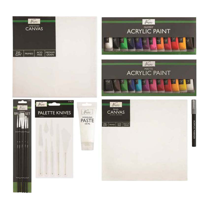 Creative Craft Group - Creative Craft Group Nassau complete acryl set - 38dlg.