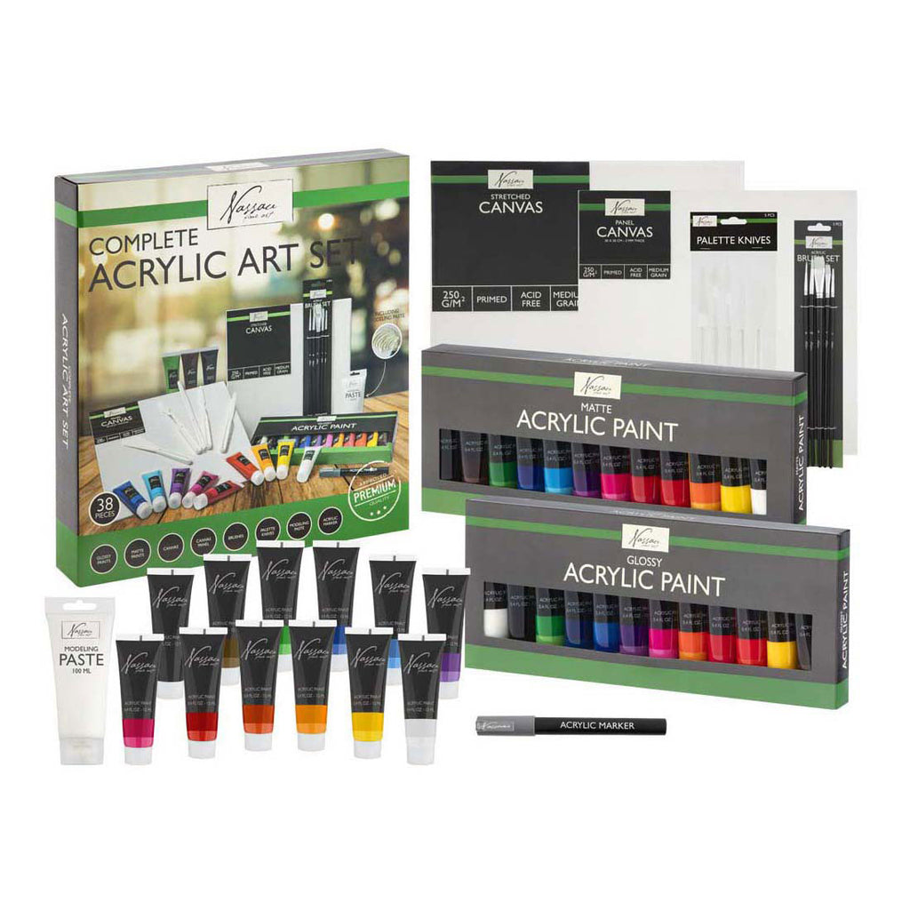 Creative Craft Group - Creative Craft Group Nassau complete acryl set - 38dlg.