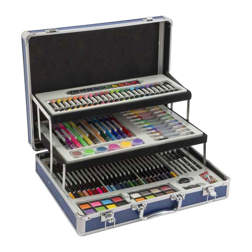 Creative Craft Group - Creative Craft Group Nassau tekenkoffer met 3 verdiepingen - 140dlg.