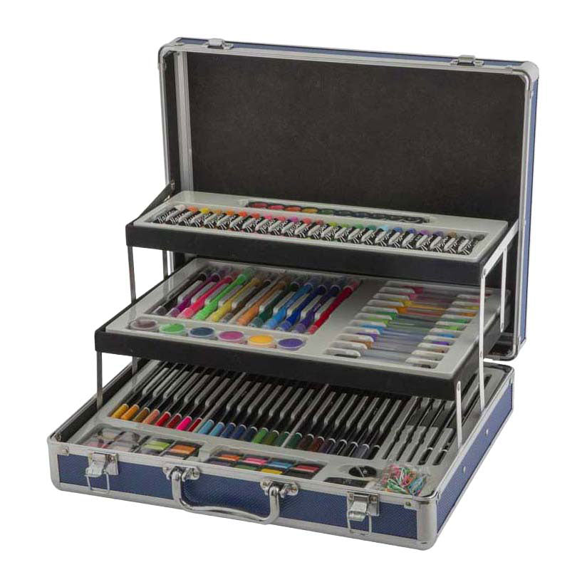 Creative Craft Group - Creative Craft Group Nassau tekenkoffer met 3 verdiepingen - 140dlg.