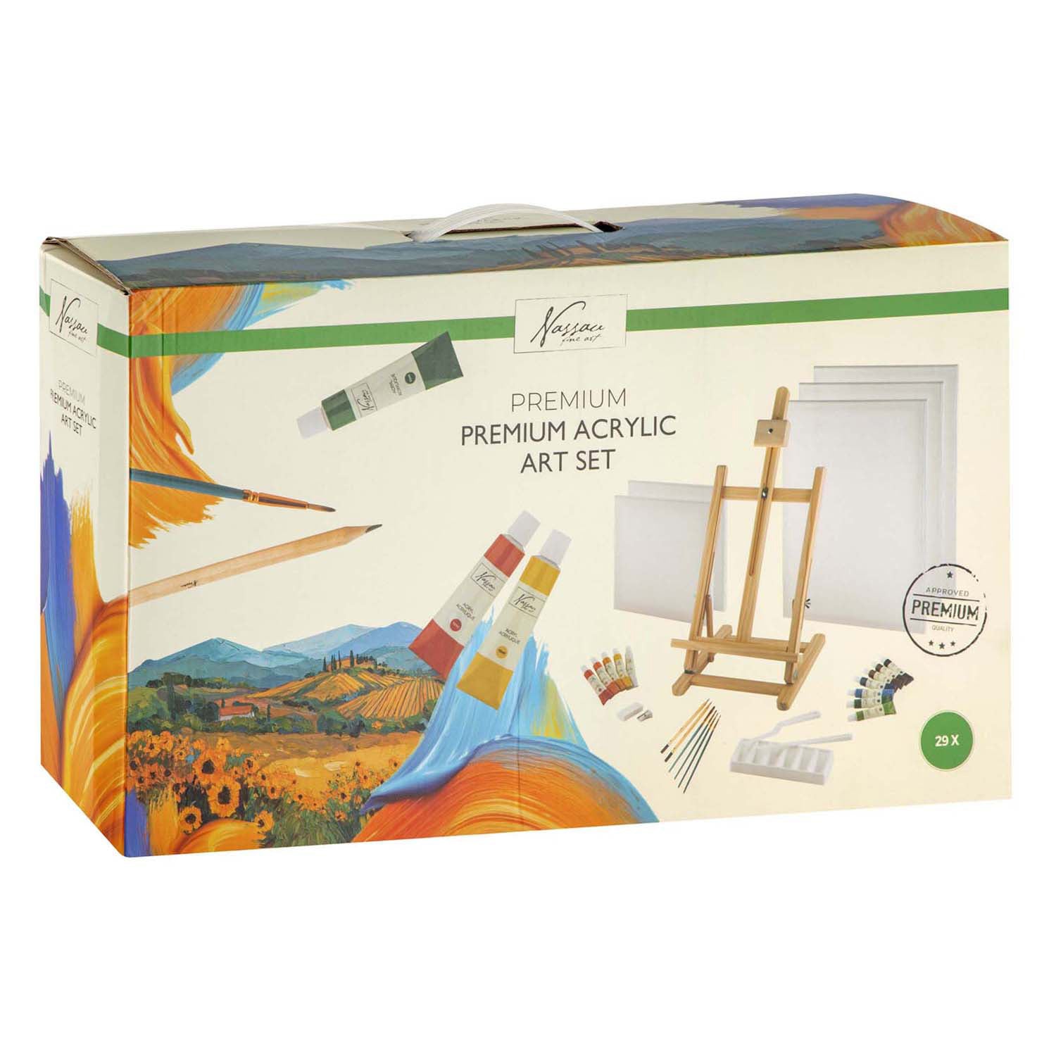 Creative Craft Group - Creative Craft Group Nassau premium acryl kunstset - 28st.