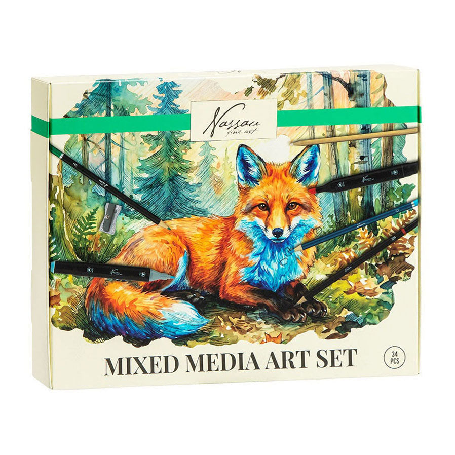 Creative Craft Group - Creative Craft Group Nassau mixed media set - 34 stuks
