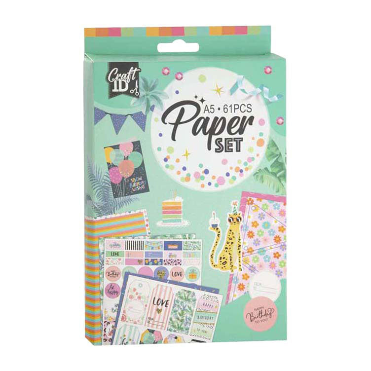 Creative Craft Group - Creative Craft Group Papier set a5 - 61dlg.