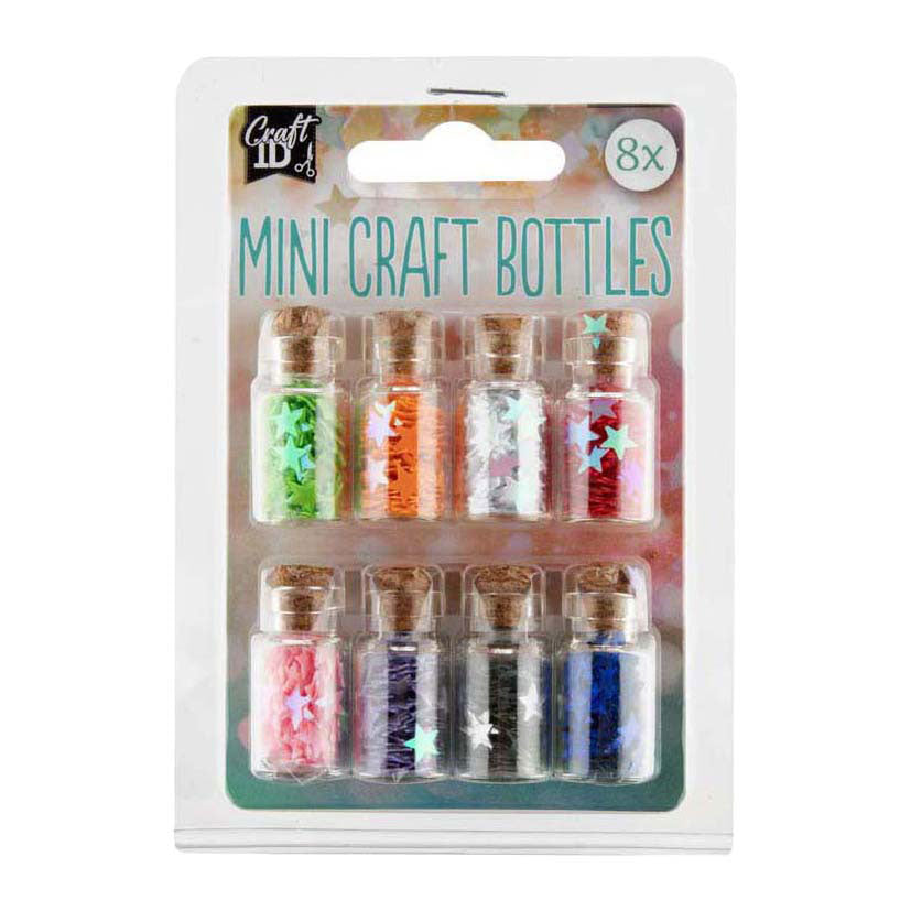 Creative Craft Group - Creative Craft Group Mini knutselflesjes - 8st.