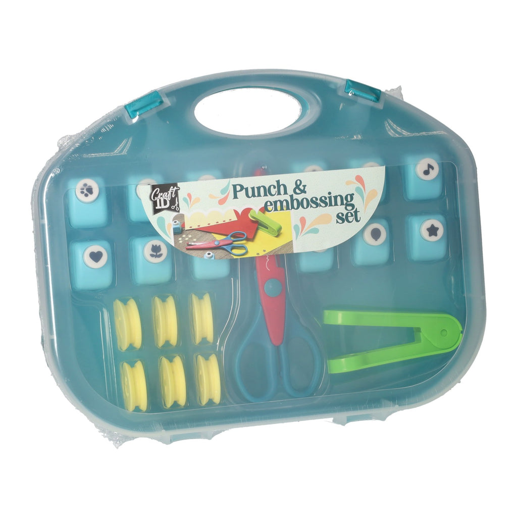 Creative Craft Group - Creative Craft Group Pons- & embossing set incl. schaar