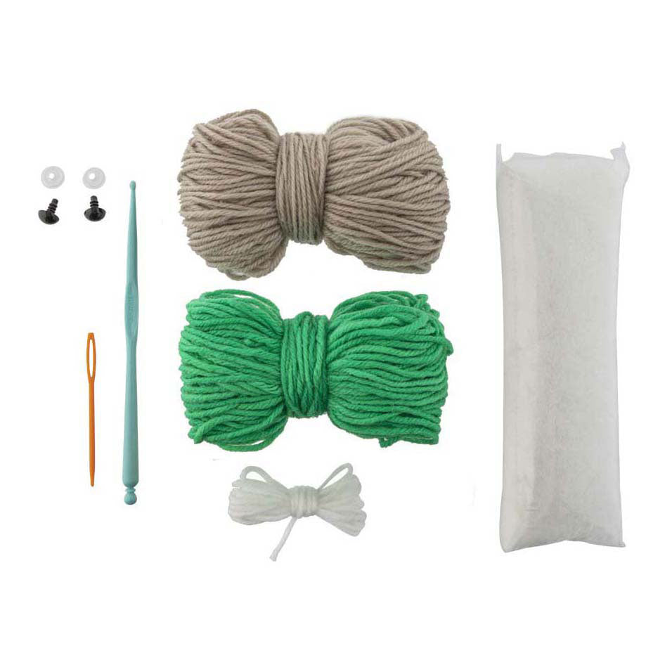 Creative Craft Group - Creative Craft Group Haakpakket schildpad - incl. naald en draad