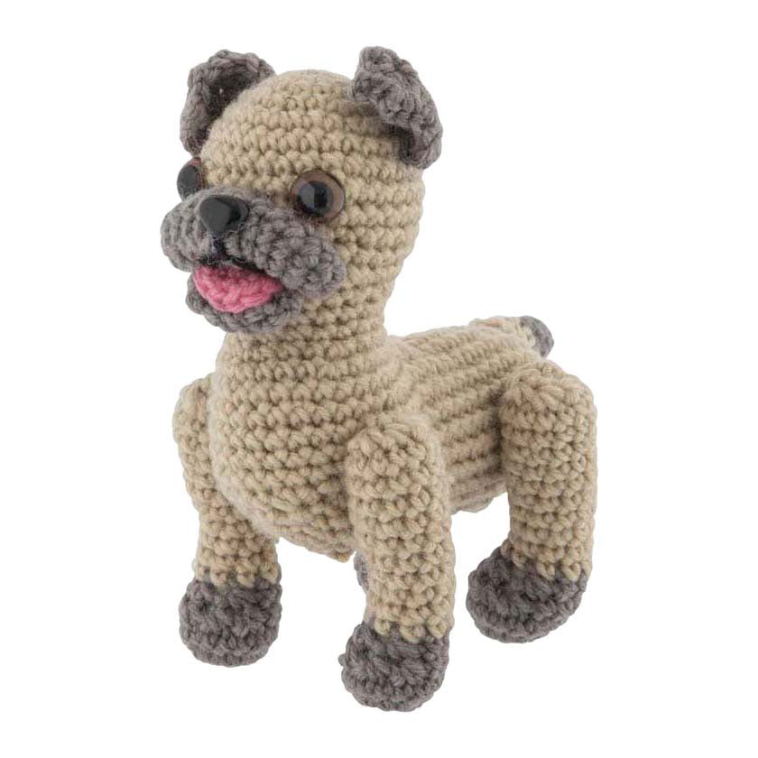 Creative Craft Group - Creative Craft Group Haakpakket bulldog - incl. naald en draad