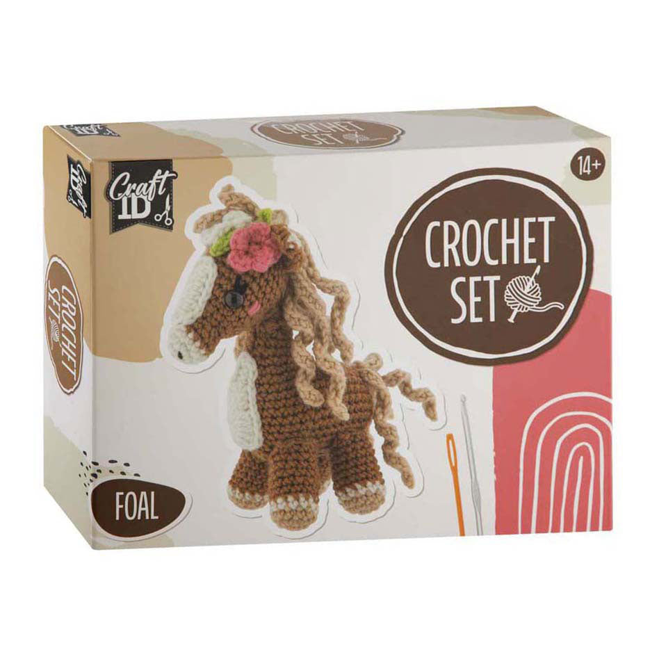 Creative Craft Group - Creative Craft Group Haakpakket veulen - incl. naald en draad