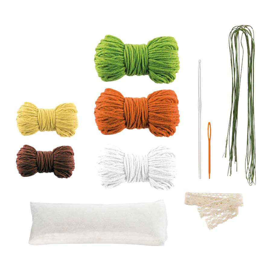 Creative Craft Group - Creative Craft Group Haakpakket madelief - incl. naald en draad