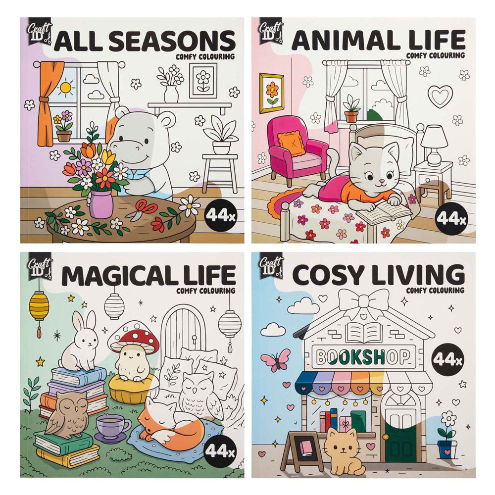 Creative Craft Group - Creative Craft Group Kleurboek cute & comfy