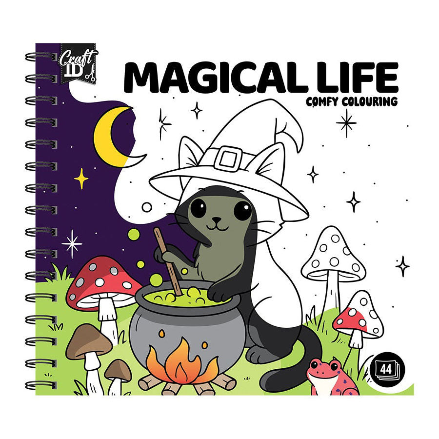 Creative Craft Group - Creative Craft Group Kleurboek cute & comfy - magical life