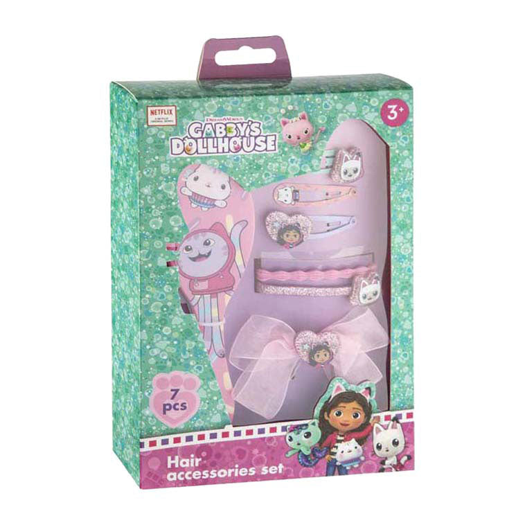 Creative Craft Group - Creative Craft Group Gabby's poppenhuis haaraccessoires set - 7st.