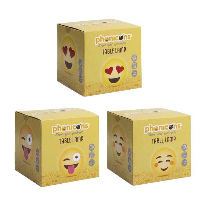 Creative Craft Group - Creative Craft Group Tafellamp funny faces - 145 cm