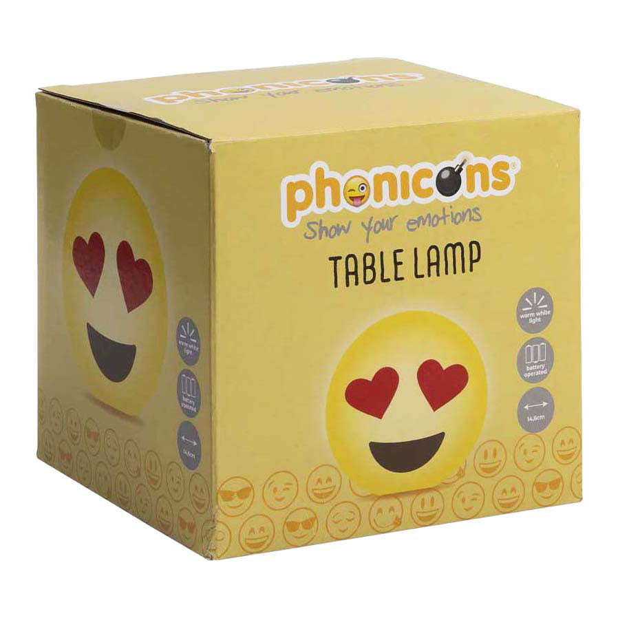 Creative Craft Group - Creative Craft Group Tafellamp funny faces - 145 cm