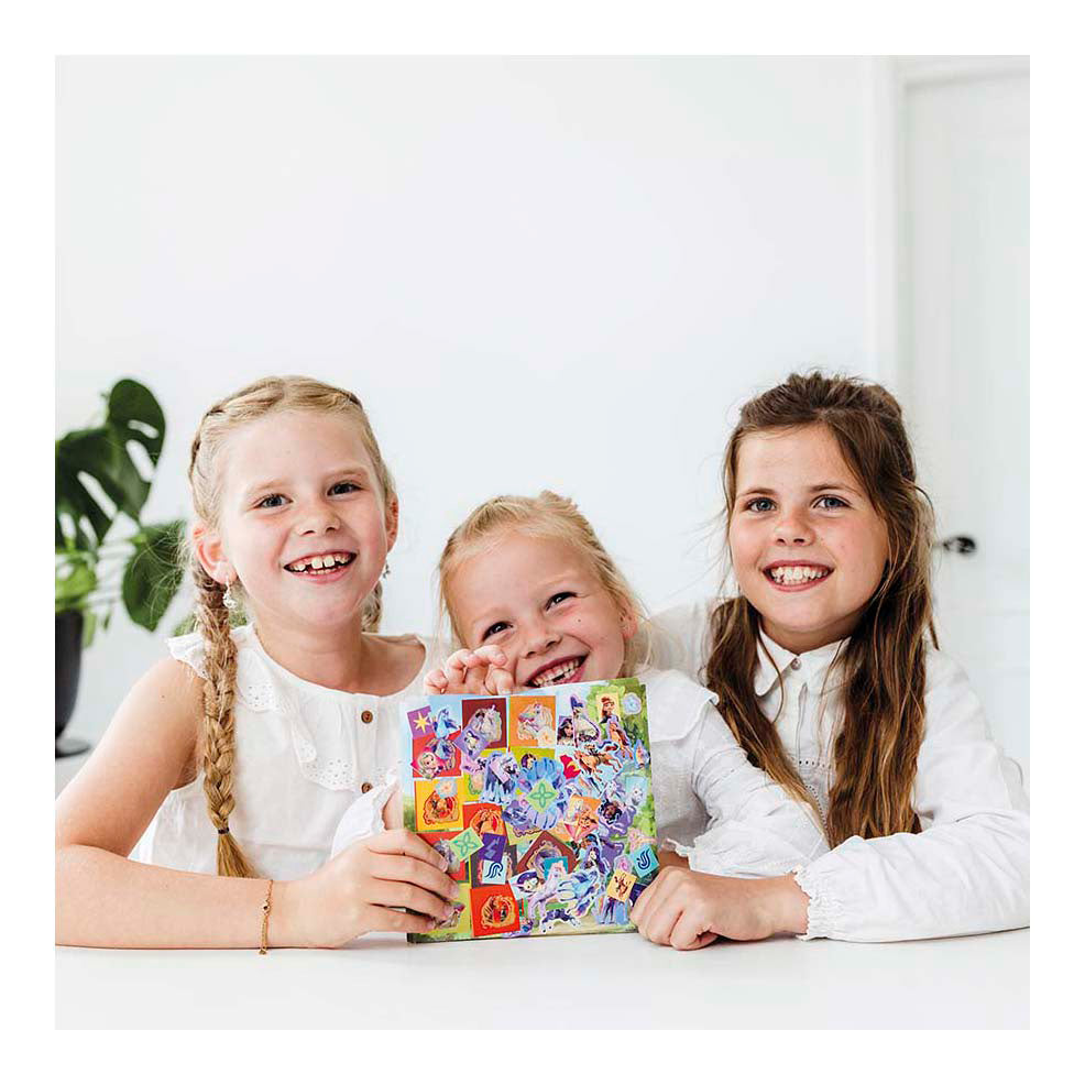 Creative Craft Group - Creative Craft Group Totum unicorn academy stickerset - 3 vellen + 1 achtergrond