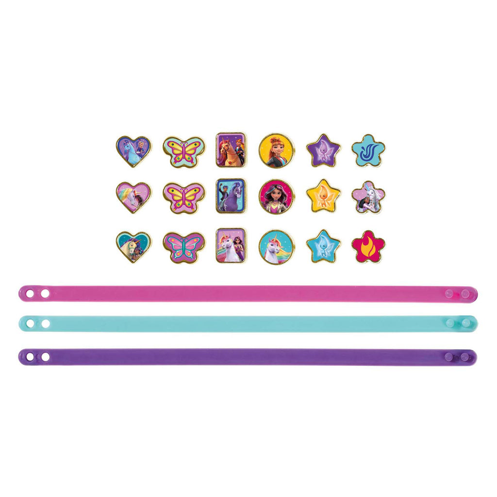Creative Craft Group - Creative Craft Group Totum unicorn academy 3 armbanden & 18 bedels