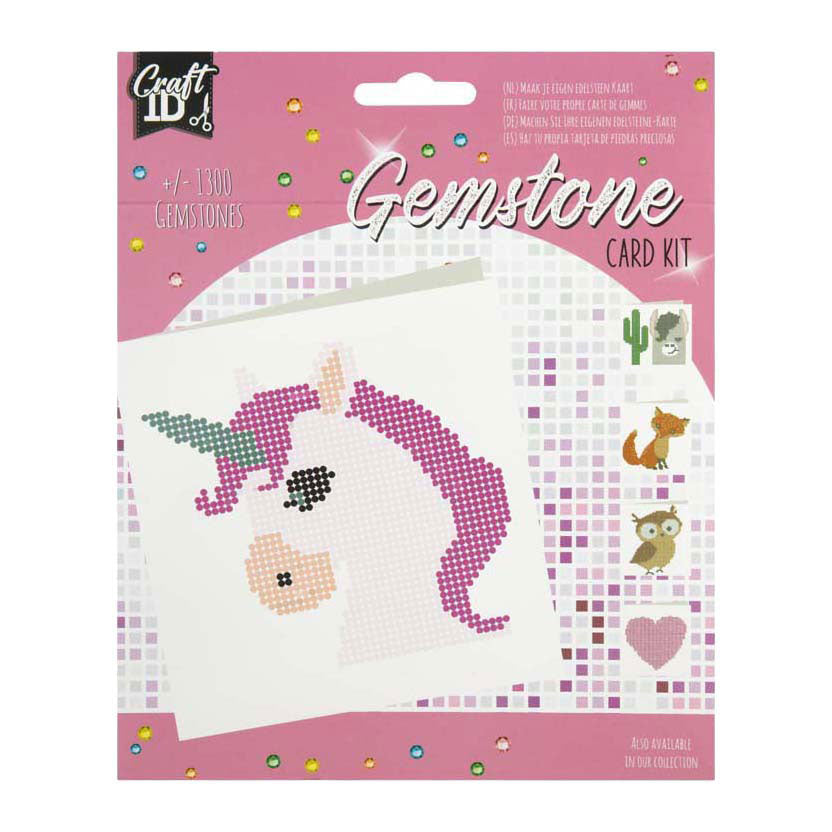 Creative Craft Group - Creative Craft Group Gemstone card kit dieren