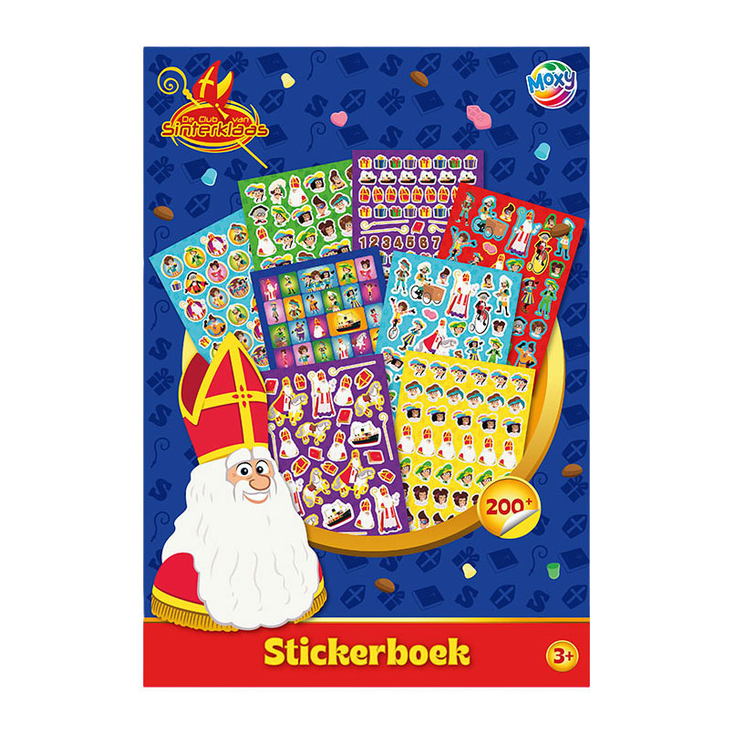 Creative Craft Group - Creative Craft Group Club van sinterklaas stickerboek a4