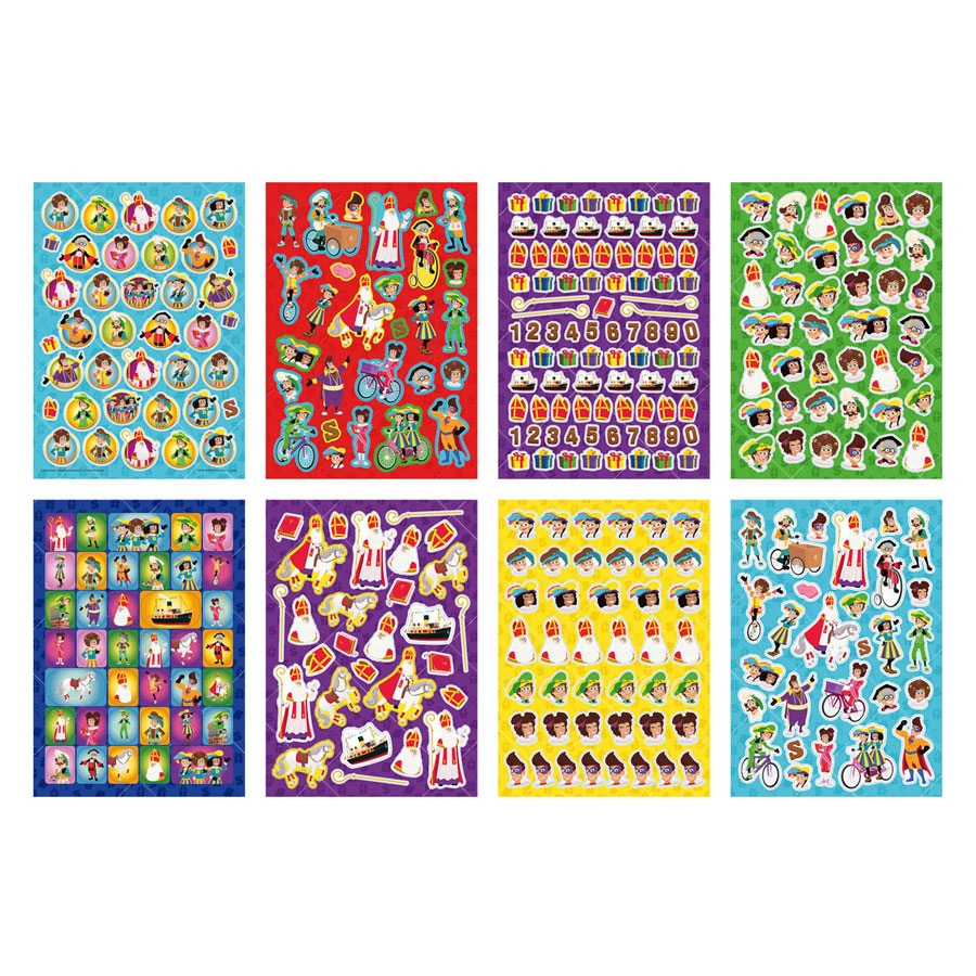 Creative Craft Group - Creative Craft Group Club van sinterklaas stickerboek a4
