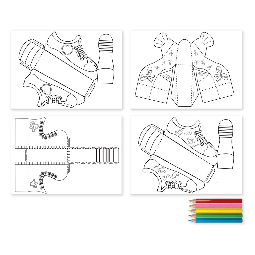 Creative Craft Group - Creative Craft Group Club van sinterklaas maak je eigen schoen knutselset