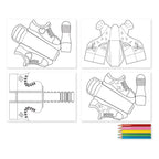 Creative Craft Group - Creative Craft Group Club van sinterklaas maak je eigen schoen knutselset