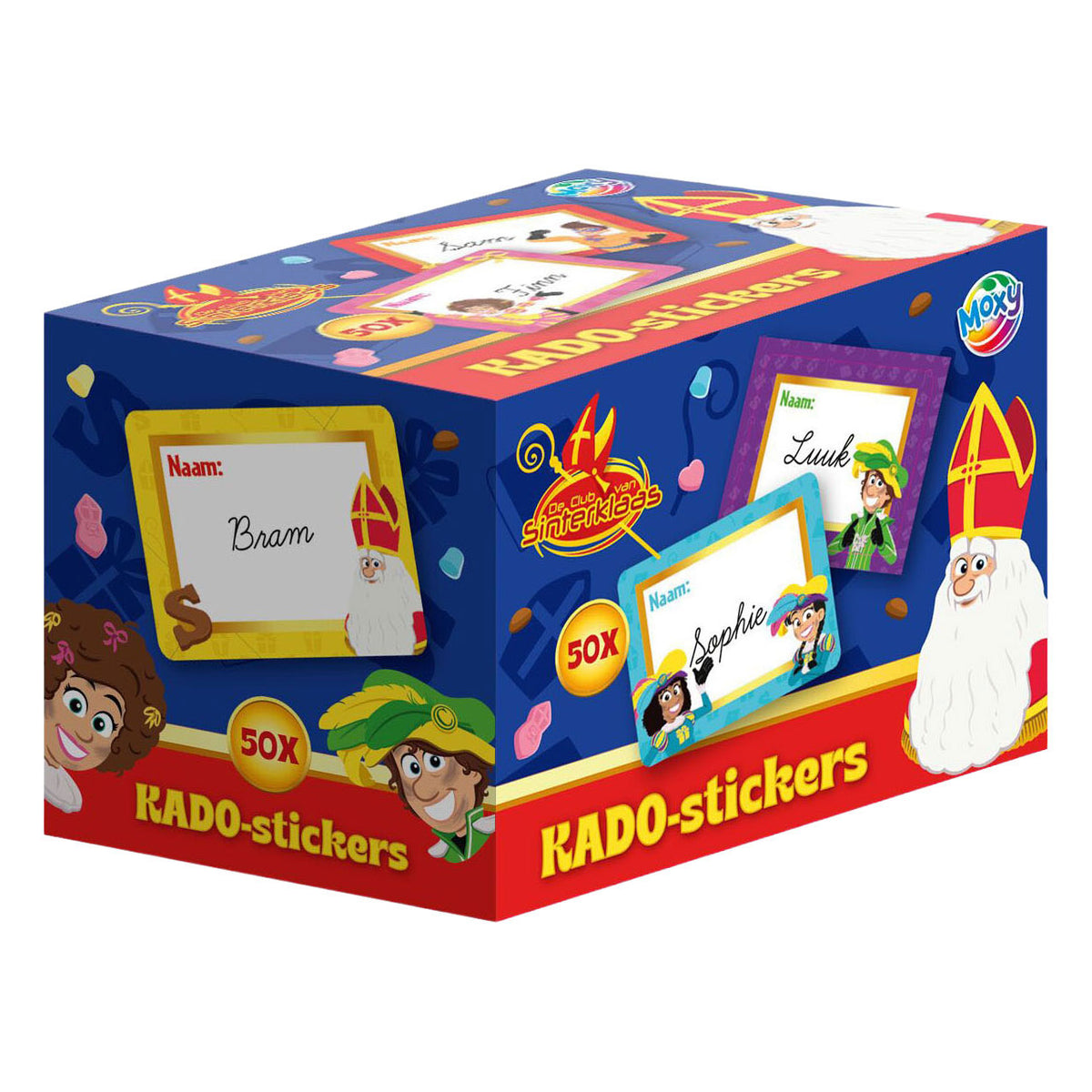 Creative Craft Group - Creative Craft Group Club van sinterklaas stickers op rol