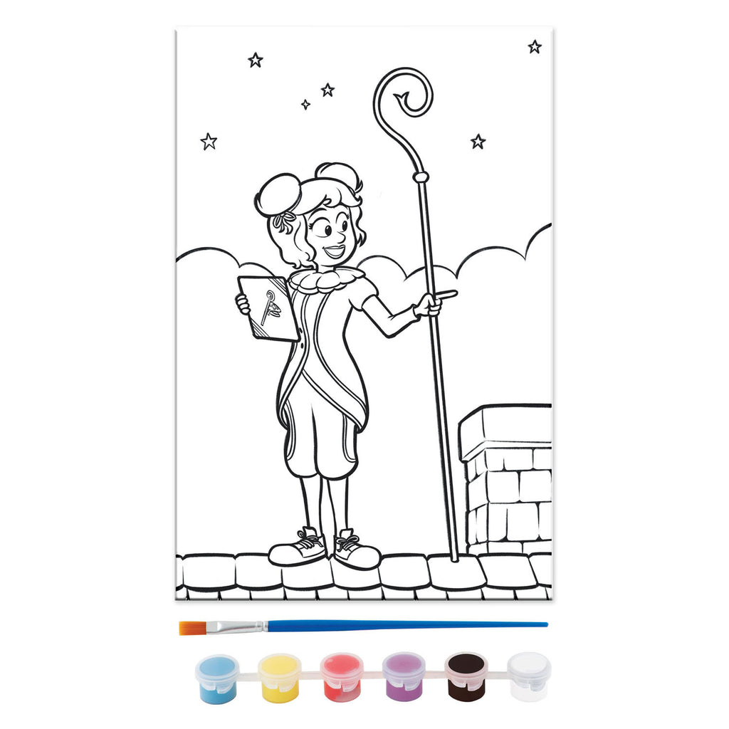 Creative Craft Group - Creative Craft Group Club van sinterklaas canvas a4