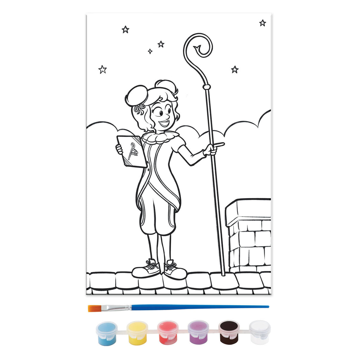 Creative Craft Group - Creative Craft Group Club van sinterklaas canvas a4