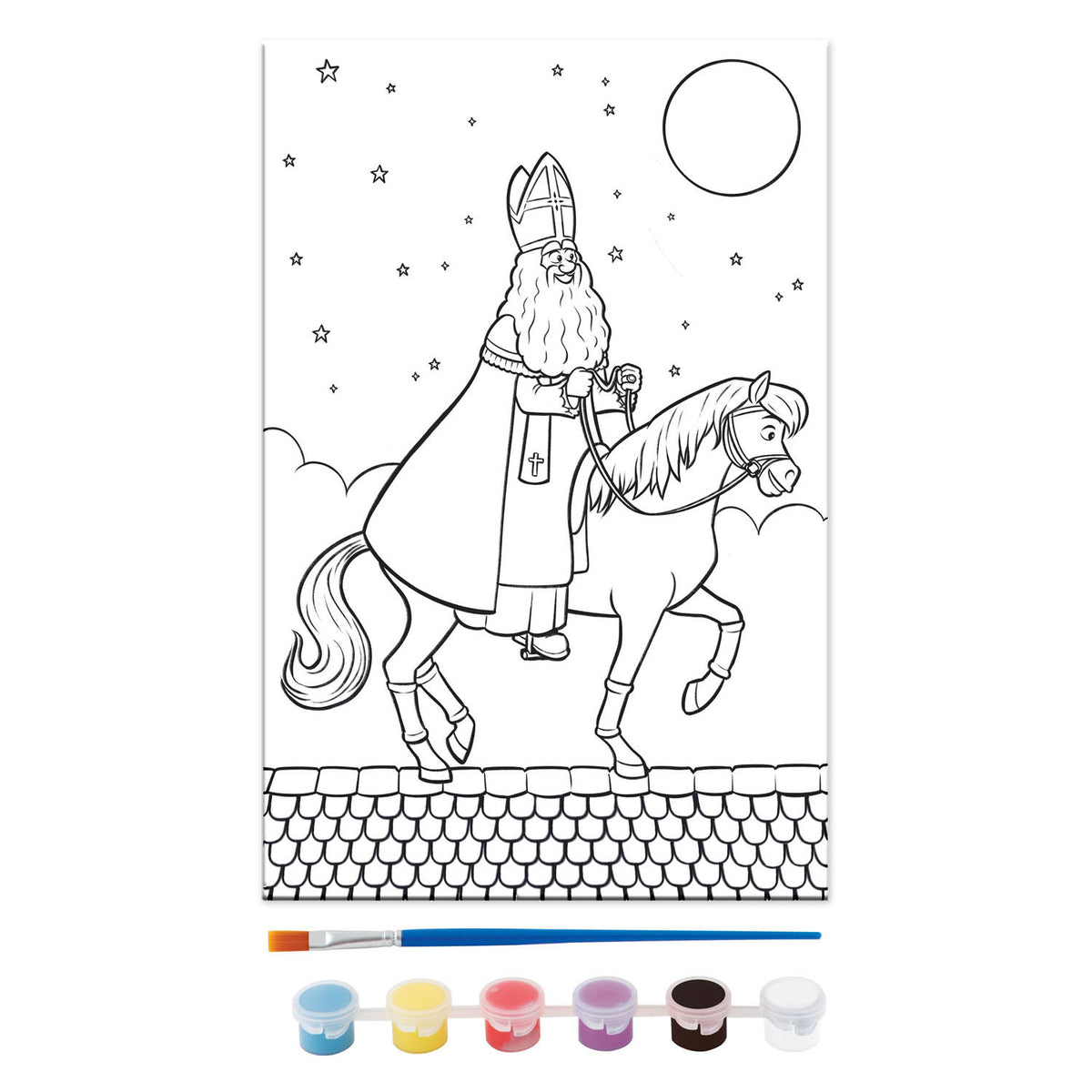 Creative Craft Group - Creative Craft Group Club van sinterklaas canvas a4