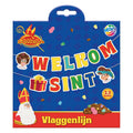 Creative Craft Group - Creative Craft Group Club van sinterklaas vlaggenlijn welkom sinterklaas - 20x20cm