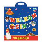Creative Craft Group - Creative Craft Group Club van sinterklaas vlaggenlijn welkom sinterklaas - 20x20cm