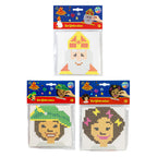 Creative Craft Group - Creative Craft Group Club van sinterklaas strijkkralen 15x15cm