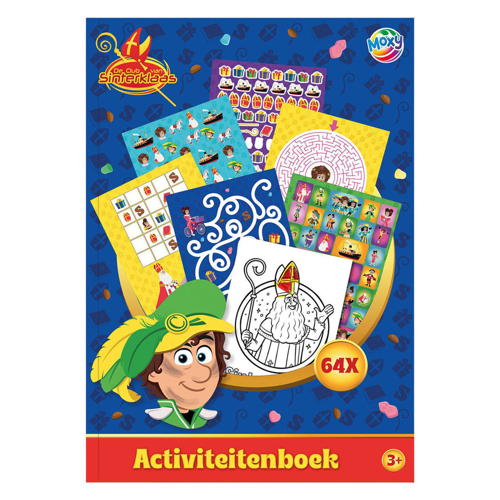 Creative Craft Group - Creative Craft Group Club van sinterklaas kleur en activiteitenboek a4