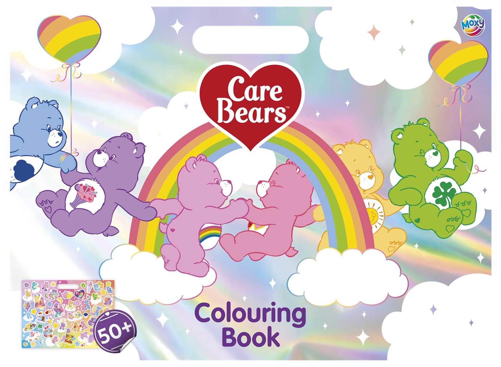 Moxy - Moxy kleurboek care bears met 50+ stickers