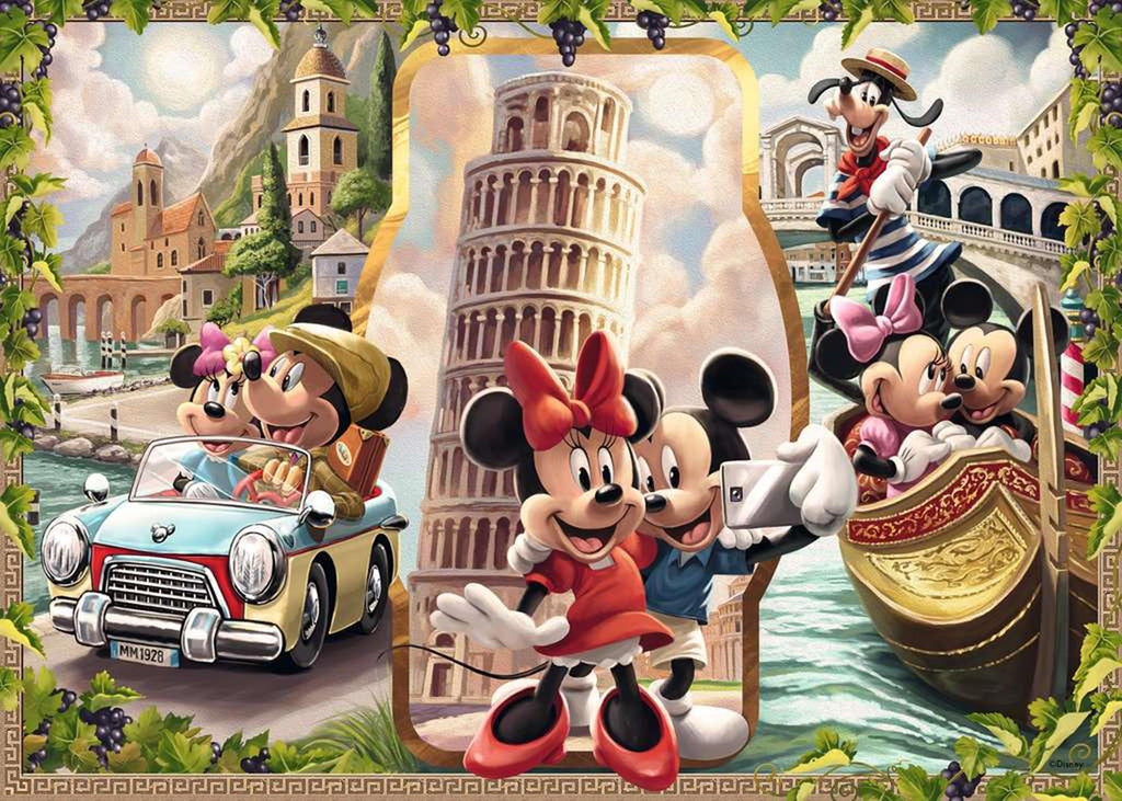 Ravensburger - – puzzel – 1000 stukjes – mickey mouse