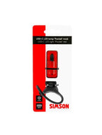 Simson achterlicht pocket usb-c rood