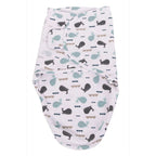 Bo Jungle Bo Wikkeldeken walvissenprint S