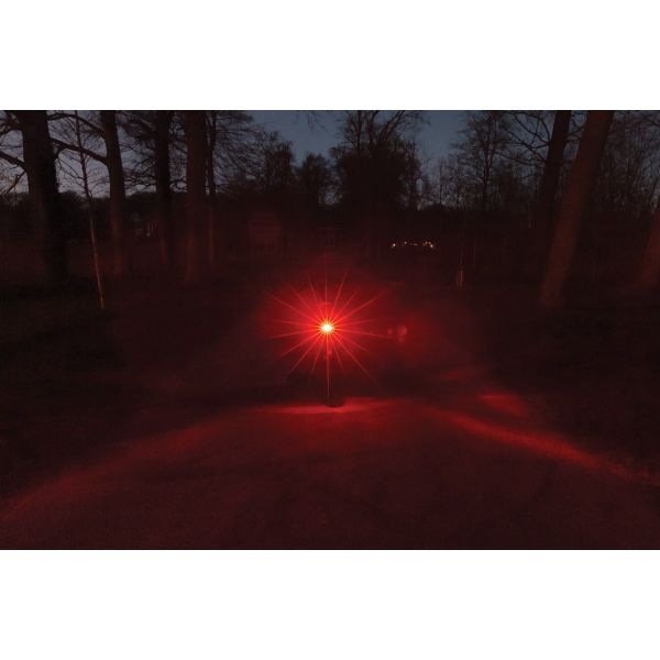 AXA - Dragerachterlicht juno e-bike 6-12 volt 80 mm - rood