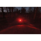 Axa dragerachterlicht juno e-bike 6-12 volt 80 mm - rood