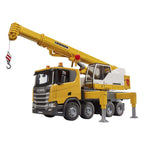 Bruder vrachtwagen scania 560r liebherr kraan met truck