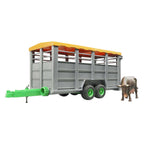Bruder veetransportwagen met koe 1:16