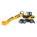 Bruder graafmachine op wielen caterpillar