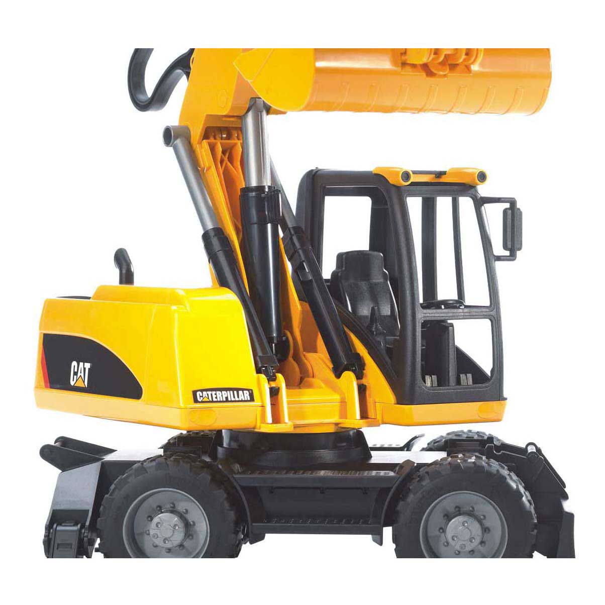 Bruder graafmachine op wielen caterpillar