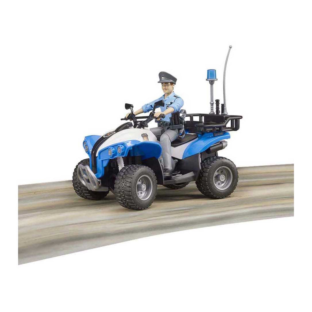 Bruder politie quad met politieagent